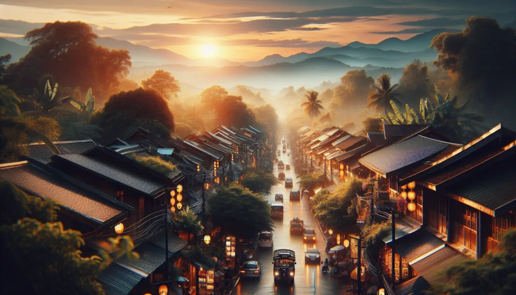 coucher de soleil